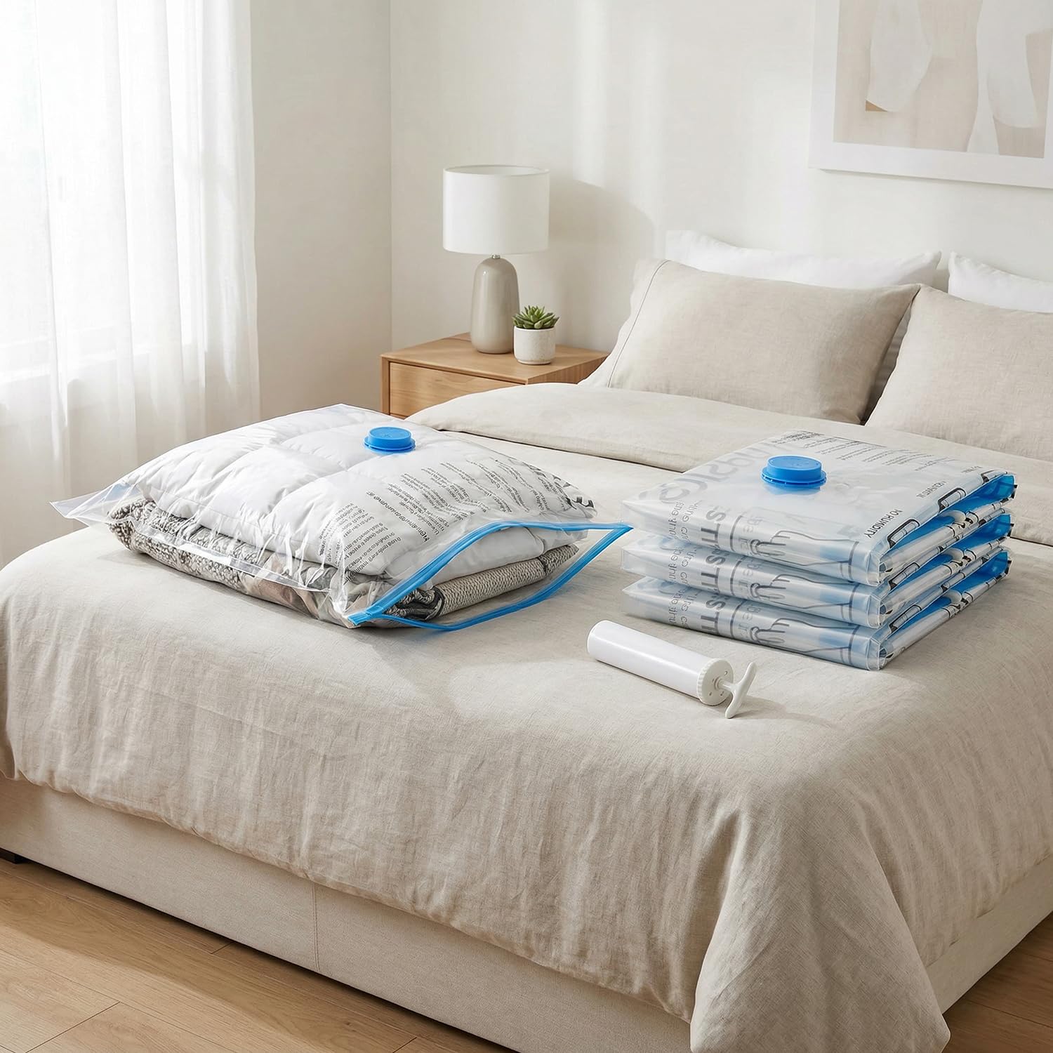 Vacuum Storage Compression Ziplock Bags