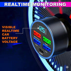4-in-1 Fast Charging Car Charger (SA-28)