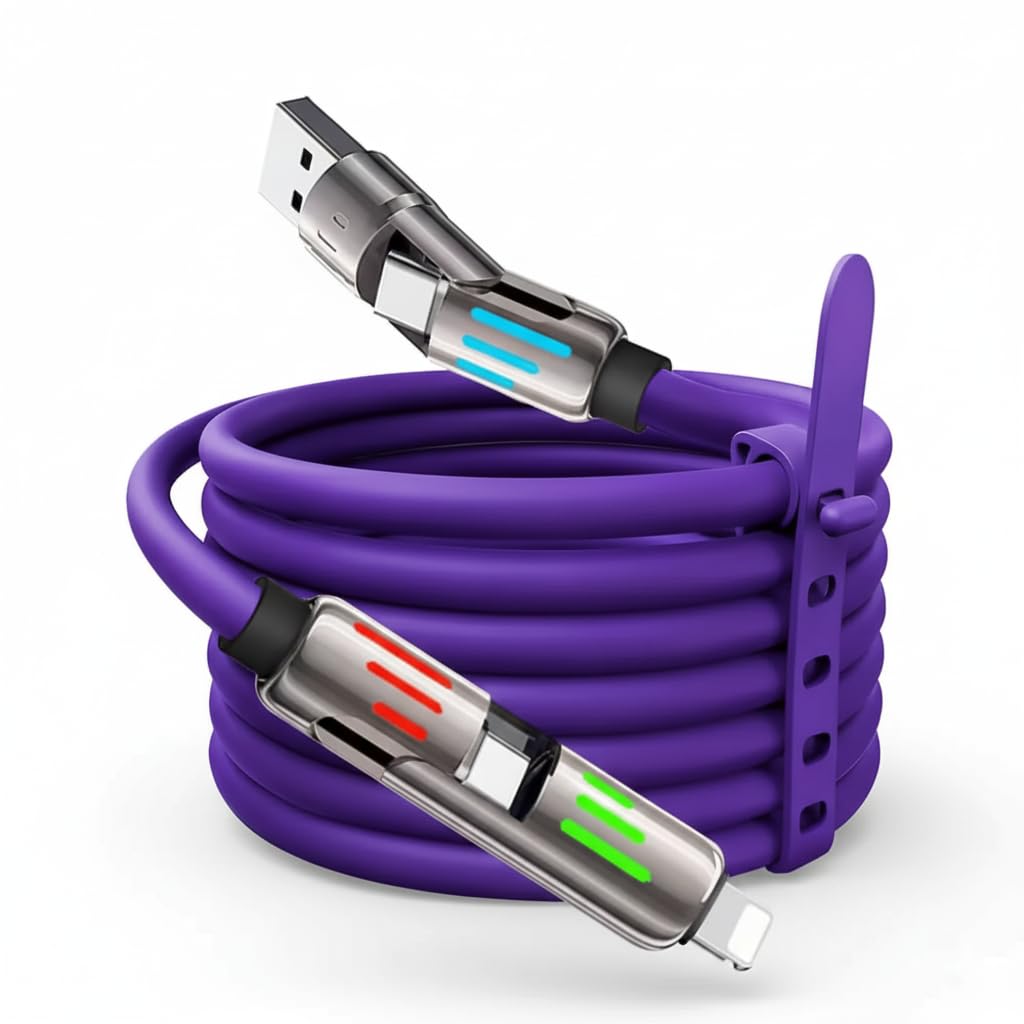 4-in-1 Fast Charging Car Charger (SA-28)