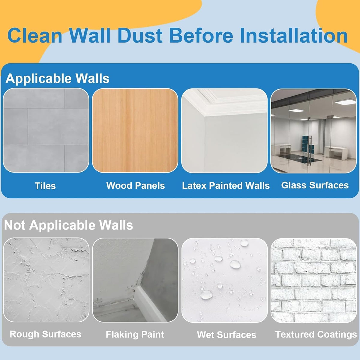New Transparent Wall Protective Film (SA-27)