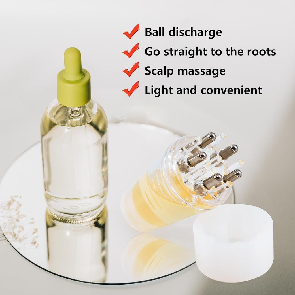 Hair Oil Applicator Comb, Smooth Root Comb Applicator Bottle