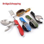 Multi-Function Foldable Fork Spoon Set