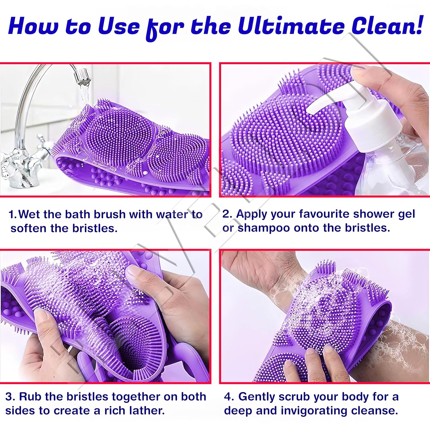 Back Scrubber for Shower