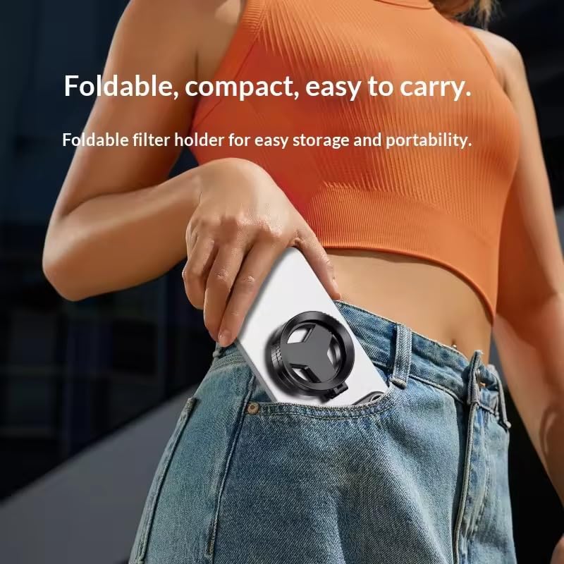 52mm Magnetic Camera Filter Adapter Ring for iPhone & Android