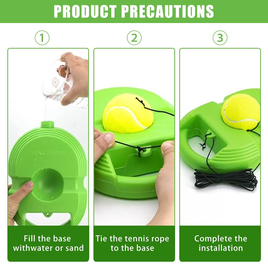 Tennis Trainer Device, Solo Tennis Training Equipment