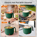 Electric Multi Cook pot with Steamer