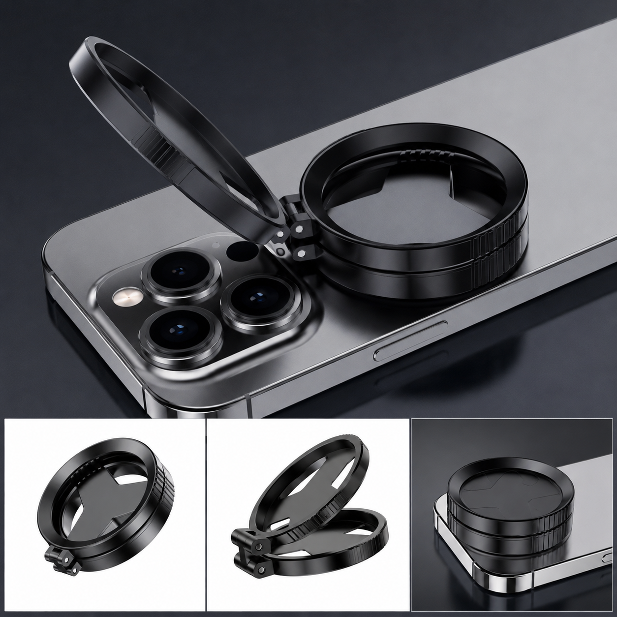 52mm Magnetic Camera Filter Adapter Ring for iPhone & Android