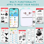 Mini Bluetooth Printer for Kids| Durable, Portable & Safe